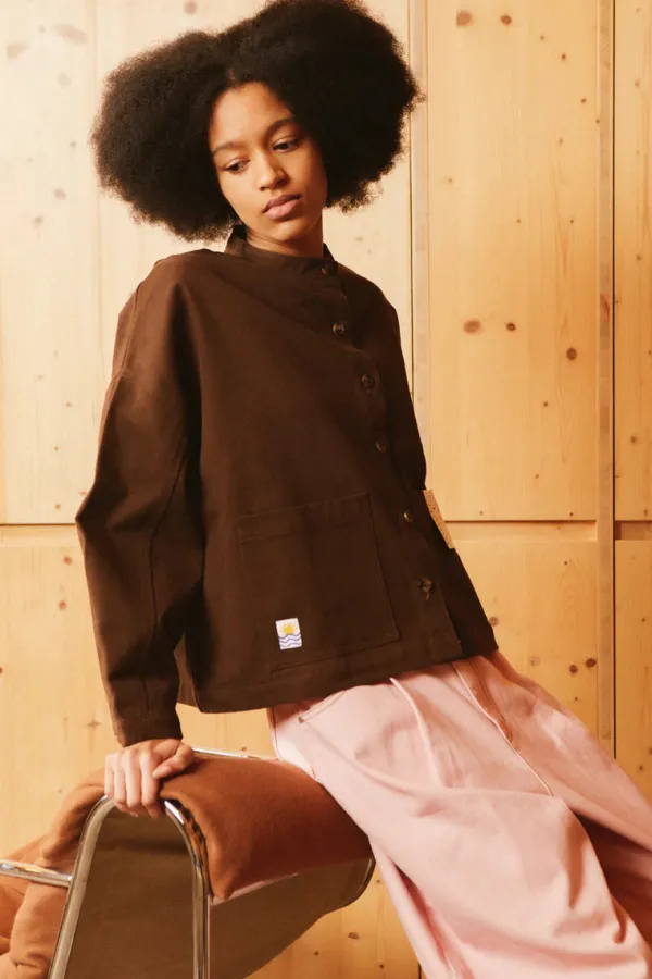 Tops>L.F.Markey Wide Chore Jacket | Coffee
